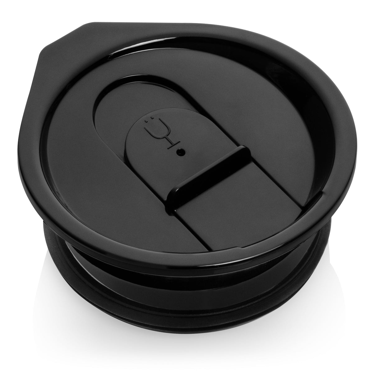 Hopsulator Slim Tumbler Lids (Clear, Black and Purple) - Morning Utility