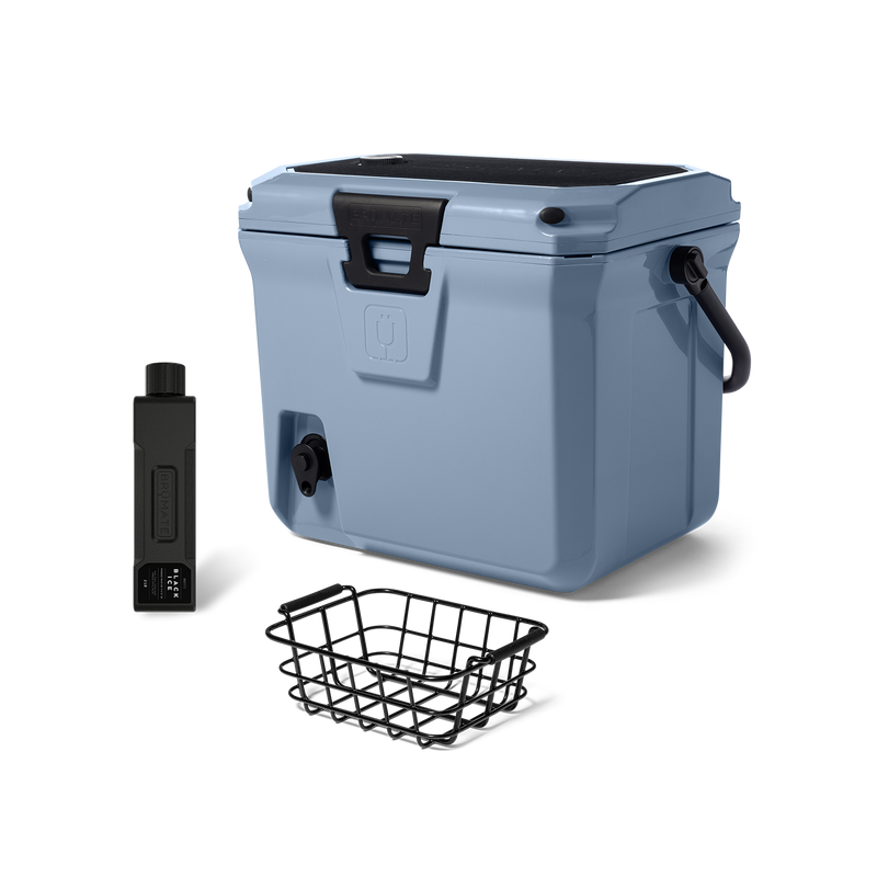 Br Tank 20-Quart Grab + Go Cooler Bundle | Denim - Chilled Starter-Choice
