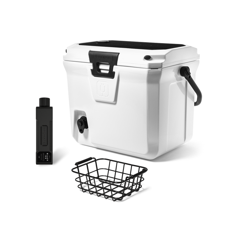 Br Tank 20-Quart Grab + Go Cooler Bundle | Ice White - Relaxed Easy-Start