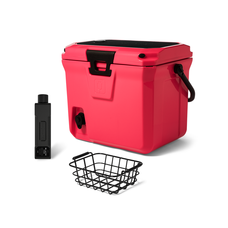 Br Tank 20-Quart Grab + Go Cooler Bundle | Neon Pink - Daily Flavor-Starter