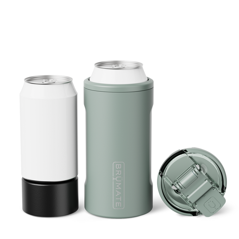 Hopsulator Trio | Sage | 12/16oz Standard Cans - Grab-and-Go Beach