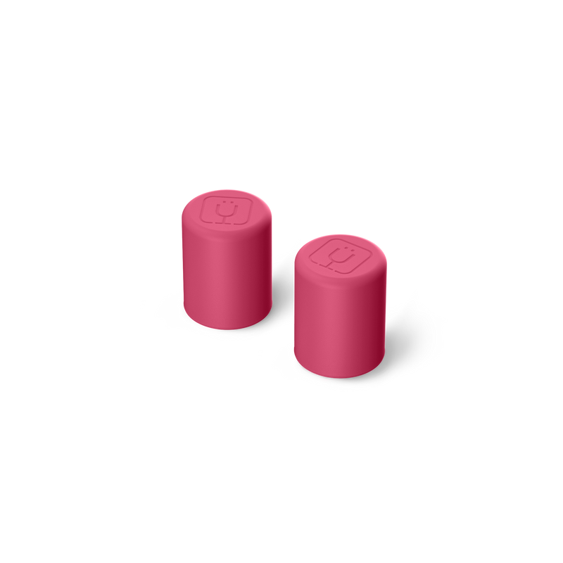 Magnetic Straw Cover | Elephant Valley | 2-Pack - Lightweight Spare
