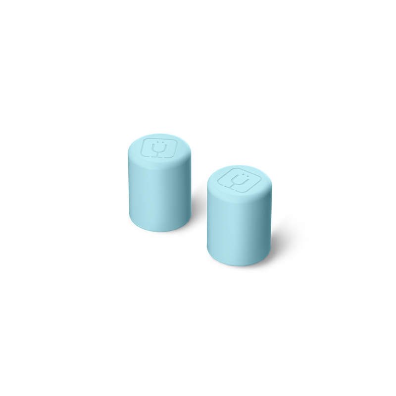 Magnetic Straw Cover | Glacier | 2-Pack - Modern Accessory