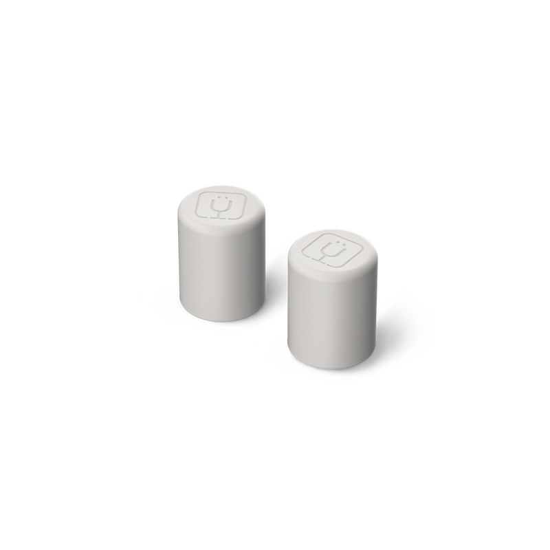 Magnetic Straw Cover | Dune | 2-Pack - Travel Solution