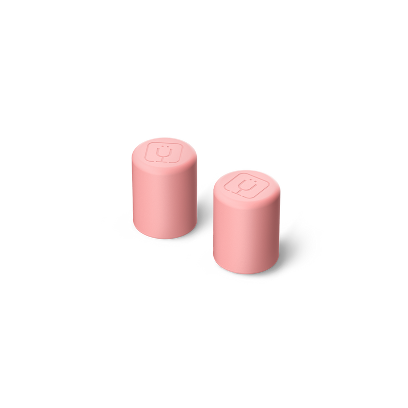 Magnetic Straw Cover | Guava | 2-Pack - Comfort Choice