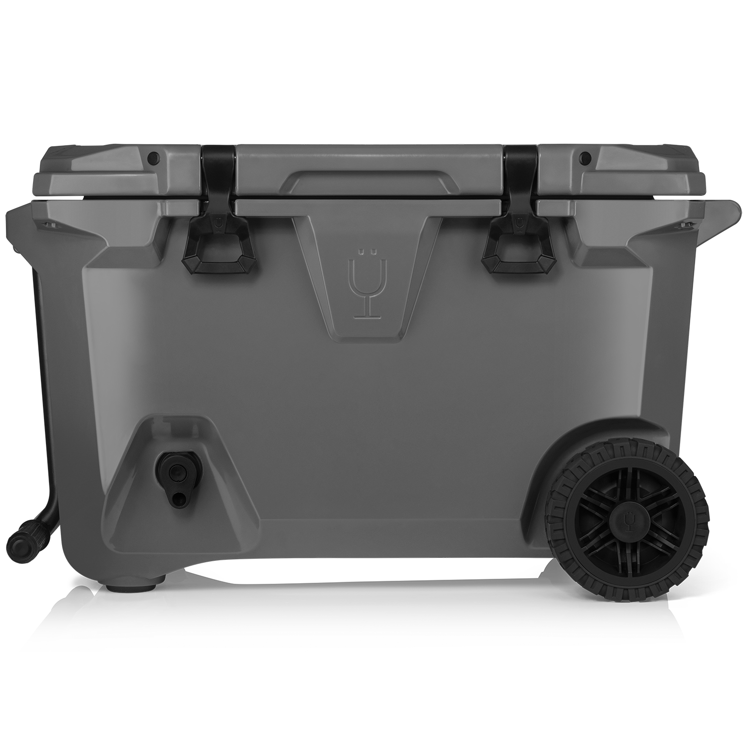 Br Tank 55-Quart Rolling Cooler | Charcoal - Daily Party