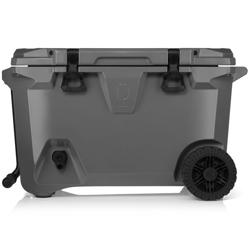 Br Tank 55-Quart Rolling Cooler | Charcoal - Daily Party