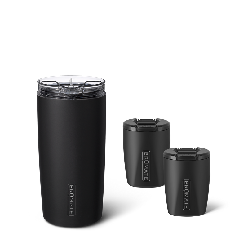 On The Rocks Bundle | Matte Black | 49/12oz - Favorite Daily-Kit